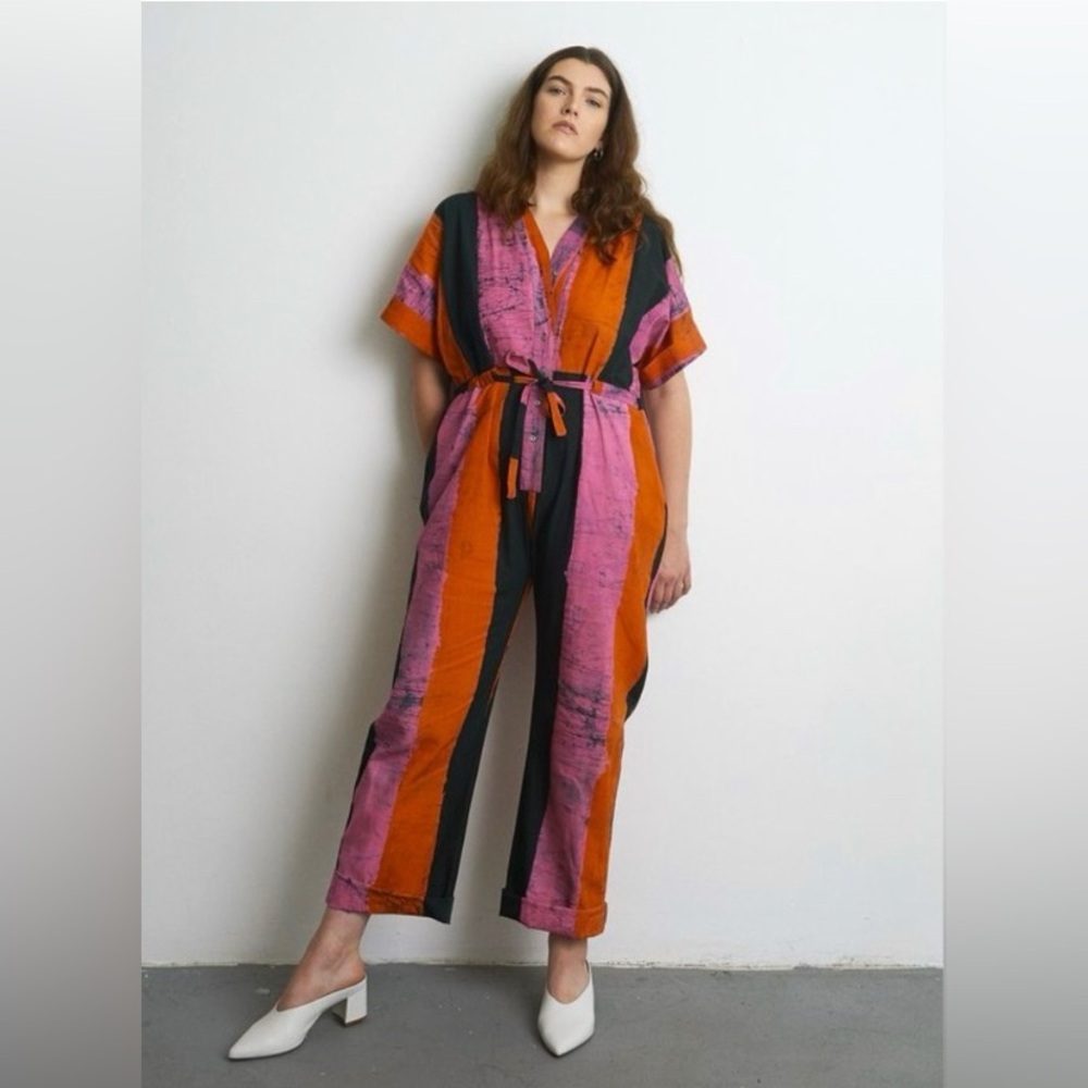 Osei Duro Opus Jumpsuit in Carmine
